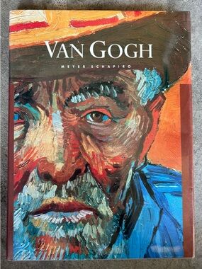 Van Gogh Art Book - Bold Portrait Cover in Orange & Blue